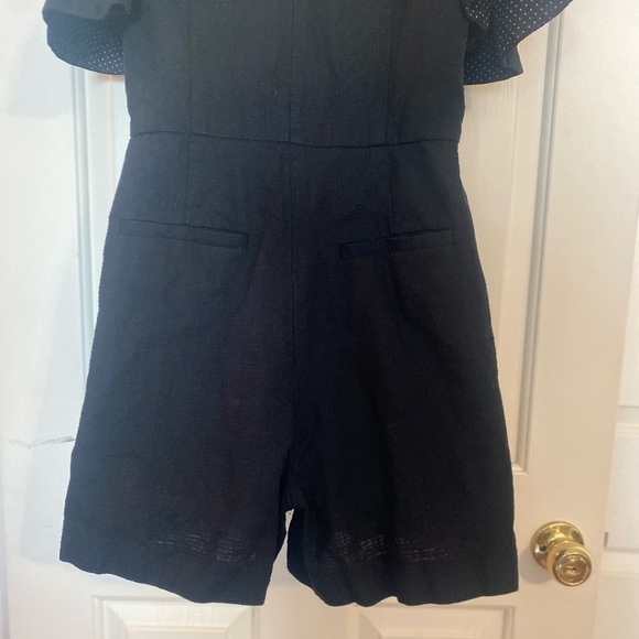 “ELEVENSES” Anthropologie Off the Shoulder Romper - Picture 13 of 16